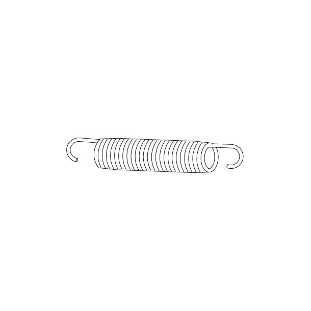 7 - Fjeder Galvaniceret (3,2mm x 28N) Extreme 305 (Pris er pr. stk. bestil 56 stk. for en hel trampolin)