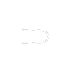 D - U - beslag til montering af nets rr Extreme 305 (Pris er pr. stk. bestil 8 stk. for en hel trampolin)