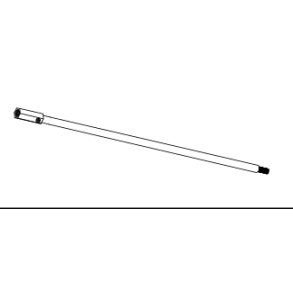 C - Wire til top af sikkersnet inground (Pris er pr. stk. bestil 12 stk. for en hel trampolin)