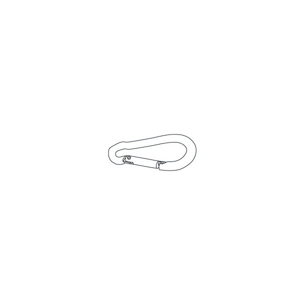 21 - Karabinhager JumpX40 (Pris er pr. stk. bestil 4 stk. for en hel Bungee)