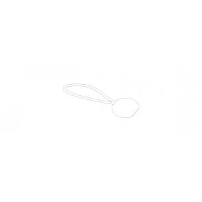 9 - Elastik med plastknop Jump 140cm (Pris er pr. stk. bestil 30 stk. for en hel Trampolin)