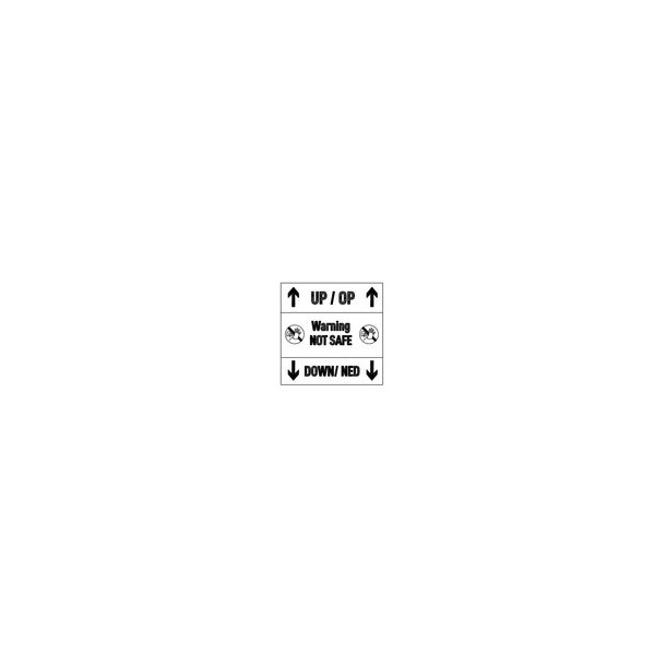 J - Warning Label JumpXkids 50